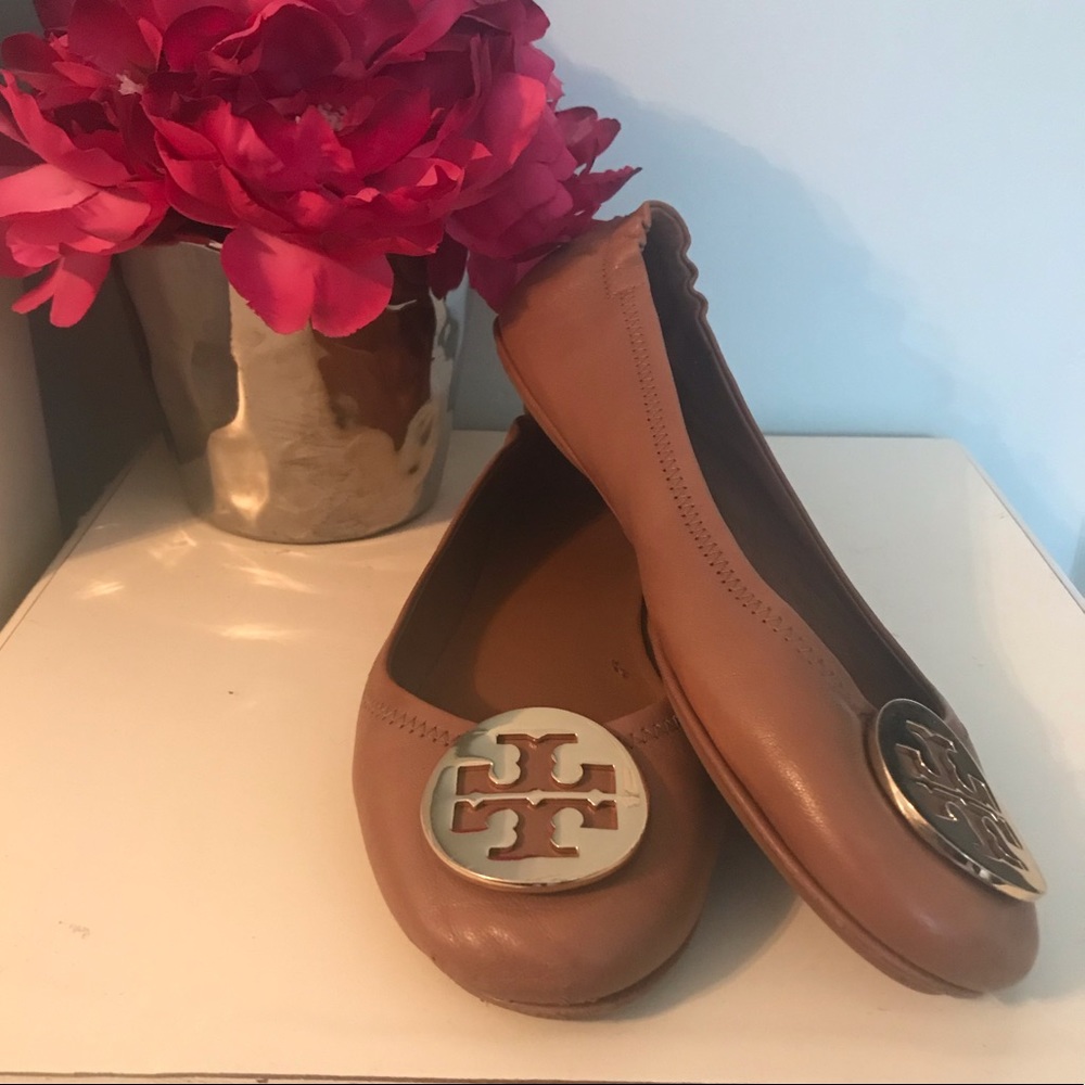 TORY BURCH MINNIE TRAVEL BALLET FLATS